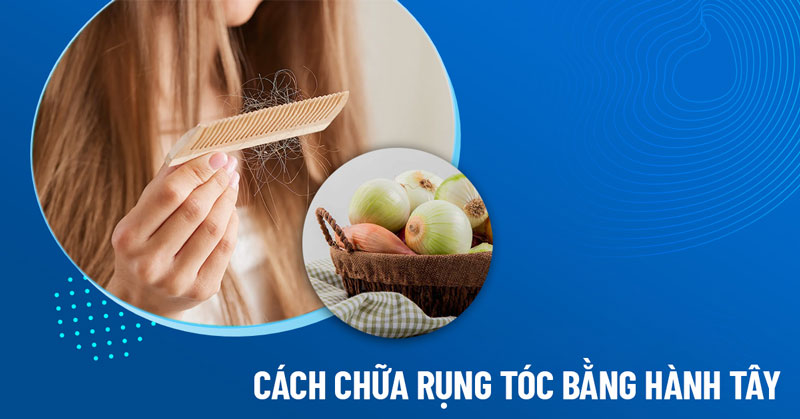 chua rung toc bang hanh tay